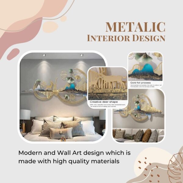 HOME DECOR Metal Wall Art - Image 4